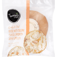 Bagel With Cream Cheese & Smoked Salmon (145g)