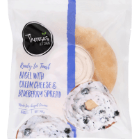 Bagel With Cream Cheese & Blueberry (145g)