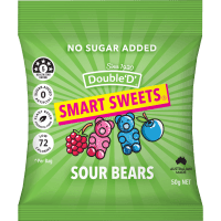 Smart Sweets Sour Bears (50g)