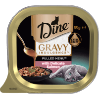 Pulled Menu Gravy Indulgence With Delicate Salmon Wet Cat Food (85g)