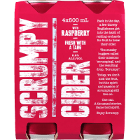Raspberry Cider (4 x 500ml)