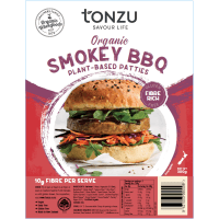 Organic Smokey BBQ Plant-Based Patties (300g)