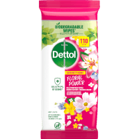 Serenity Home Floral Power Wipes (110pk)