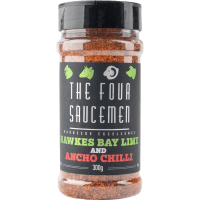 Hawkes Bay Lime & Ancho Chilli Rub (300g)
