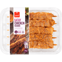 Satay Chicken Kebabs (275g)