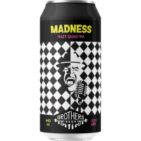 Madness Hazy Quad IPA (440ml)