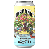 First Press 16 Golden Lime & Lychee Hazy IPA (440ml)