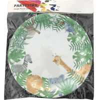 PartyStar Jungle Childrens Party Plates (10pk)