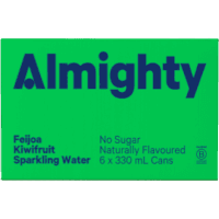 Feijoa Kiwifruit Sparkling Water (6 x 330ml)
