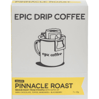 Pinnacle Roast (organic) Coffee (7 x 12g)