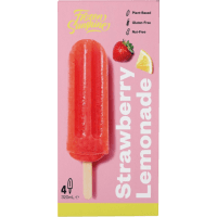 Strawberry Lemonade Ice Block (4 x 80ml)