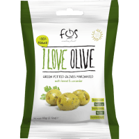 I Love Olives Pitted Green Olives With Fennel & Coriander (60g)