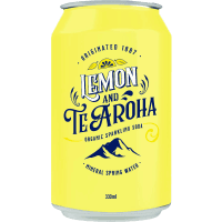 Lemon and Mineral Water (330ml)