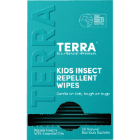 Kids Insect Repellent Bamboo Wipes Sachets (30pk)