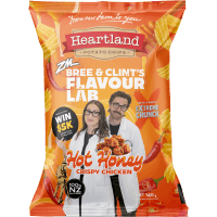 ZM Bree & Clint's Flavour Lab Hot Honey Crispy Chicken Potato Chips (140g)