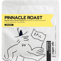 Pinnacle Roast (Organic) Whole Beans Coffee (200g)