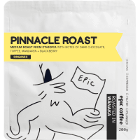 Pinnacle Roast (Organic) Espresso Grind Coffee (200g)
