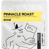 Pinnacle Roast (Organic) Plunger/ Filter Grind Coffee (200g)