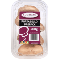 Portabello Prepack Mushrooms (200g)