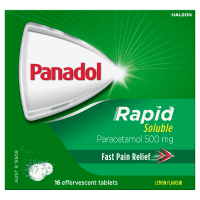 Rapid Soluable Paracetamol 500mg Tablets (16pk)