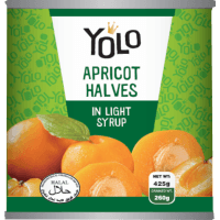 Apricot Halves In Light Syrup (425g)
