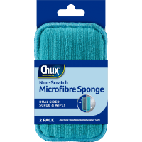 Non Scratch Microfibre Sponge (2pk)