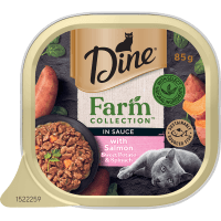 Farm Collection Salmon Sweet Potato & Spinach Wet Cat Food (85g)