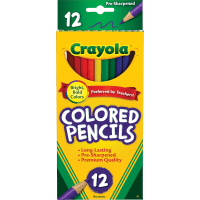 Crayola Color Pencils Full-size (12pk)