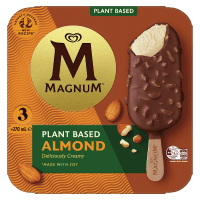 Plant Based Almond Ice Cream (3 x 90ml)