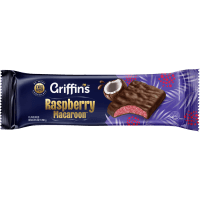 Raspberry Macaroon Chocolate Biscuits (200g)
