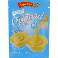 Lite Vanilla Flavour Creamy Custard Mix (35g)