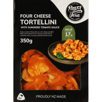 Four Cheese Tortellini With Sundried Tomato Sauce Ready Meal (350g)