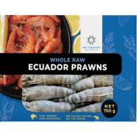 Whole Ecuador 20/30 10 X Prawns (700g)