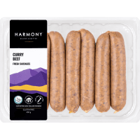 Curry Beef Fresh Sausages (450g)