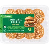 Sweet Chilli Chicken Patties (8 x 80g)