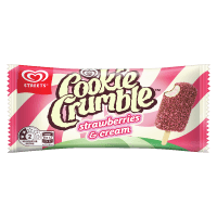 Cookie Crumble Strawberries & Cream Reduced Fat Ice Cream (100ml)