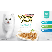 Seafood  Grilled Collection Variety Pack Wet Cat Food (18 x 85g)