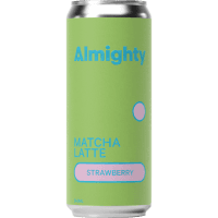 Strawberry Matcha Latte Beverage (240ml)