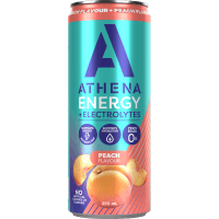 Peach Flavour Energy + Electrolytes Energy Drink (355ml)