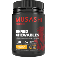 Shred Chewables Sour Punch Flavour Tablets (54pk)