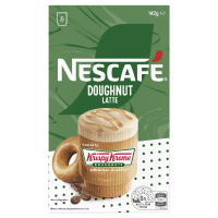 Krispy Kreme Original Glazed Doughnut Latte Coffee Sachets (8 x 17.8g)