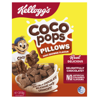 Coco Pops Choc Brownie Pillows Breakfast Cereal (310g)