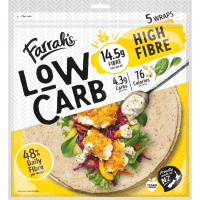 Low Carb High Fibre Wraps (5pk)