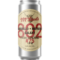 802 Series #75 Fresh Unfiltered IPA (440ml)