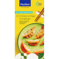 Chicken & Vege Gluten Free Dumplings (12 x 21.3g)