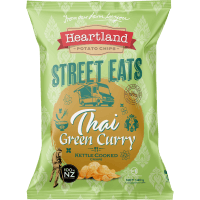 Street Eats Kettle Cooked Thai Green Curry Potato Chips (140g)