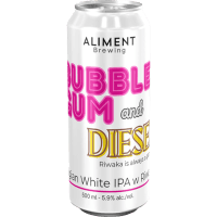 Bubblegum & Diesel Belgian White IPA (500ml)