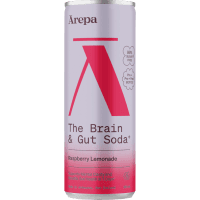 The Brain X Gut Raspberry & Lemonade Soda (250ml)