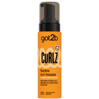 Curlz Flexible Curl Mousse (200ml)