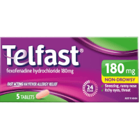 Allergy Relief 180mg (5pk)